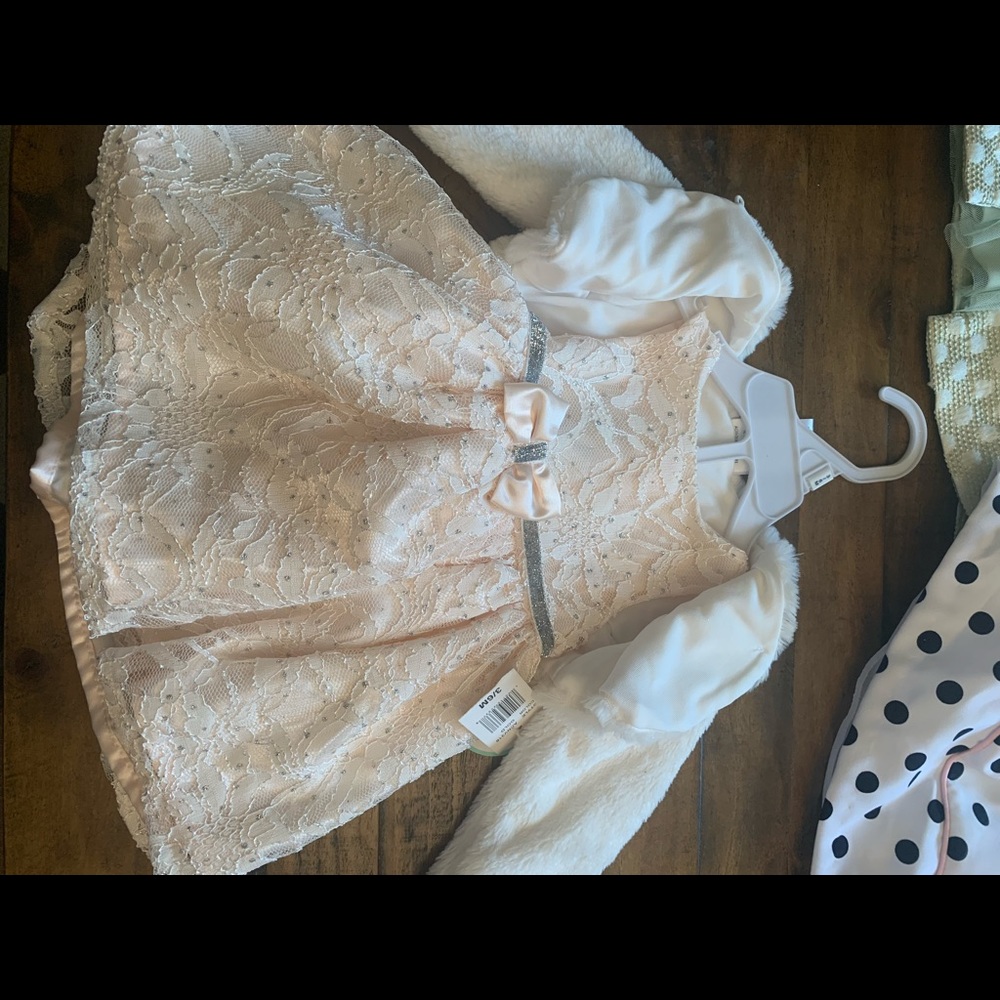 Bundle of toddler girl dresses perfect for weddings, parties etc